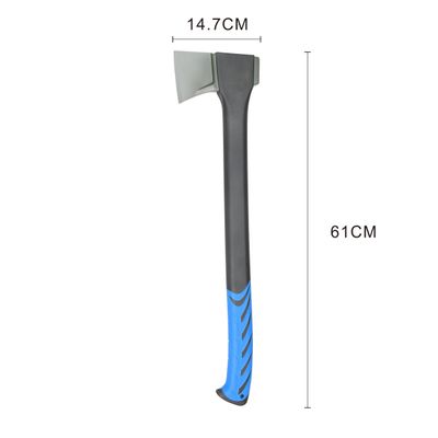Topor pentru despicat, ROTEK 180076, coada poliamida armata cu fibra, protectie lama, 1300 g, lungime 610 mm
