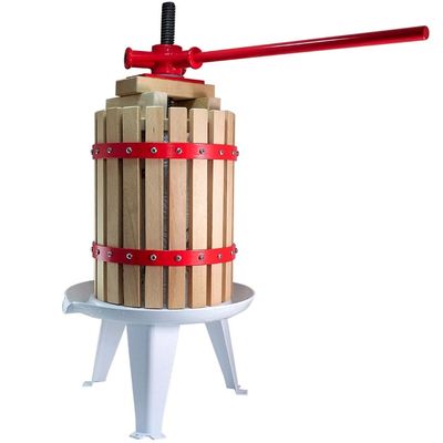 Teasc / Presa manuala pentru struguri din lemn, FP-18, 18L