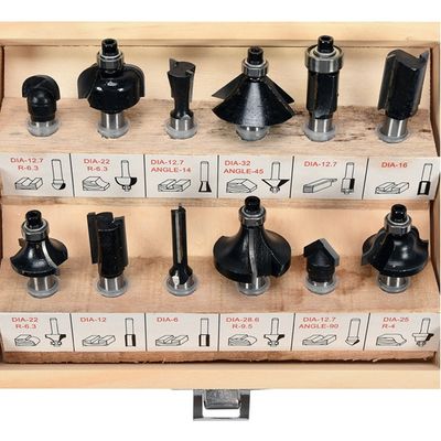 Set 12 freze pentru lemn, Vorel, 22550, 8mm