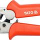 Cleste pentru sertizat, Yato YT-2305, 0.2-6.0 mm2, 175 mm