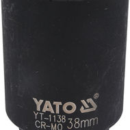 Cheie tubulara lunga de impact, 38mm, 3/4" CR-MO, Yato YT-1138