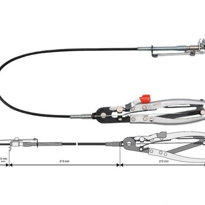 Cleste pentru coliere cu cablu Yato YT-0653