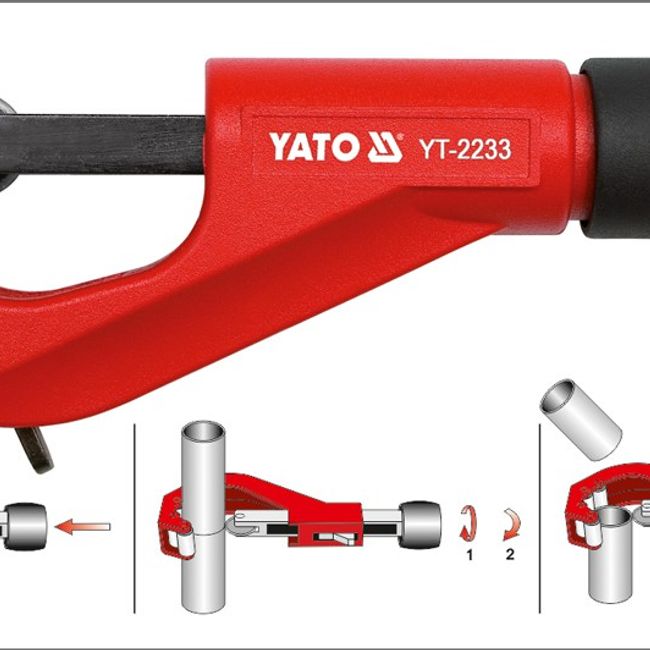 Cleste taietor tevi Yato YT-2233, diametru 6-45 mm