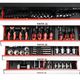 Dulap cu Scule Profesional 6 Sertare Echipat Complet cu 177 Piese YATO YT-55300