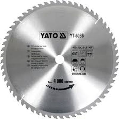 DISC FIERASTRAU CIRCULAR PT. LEMN 400x60x30MM Yato YT-6086