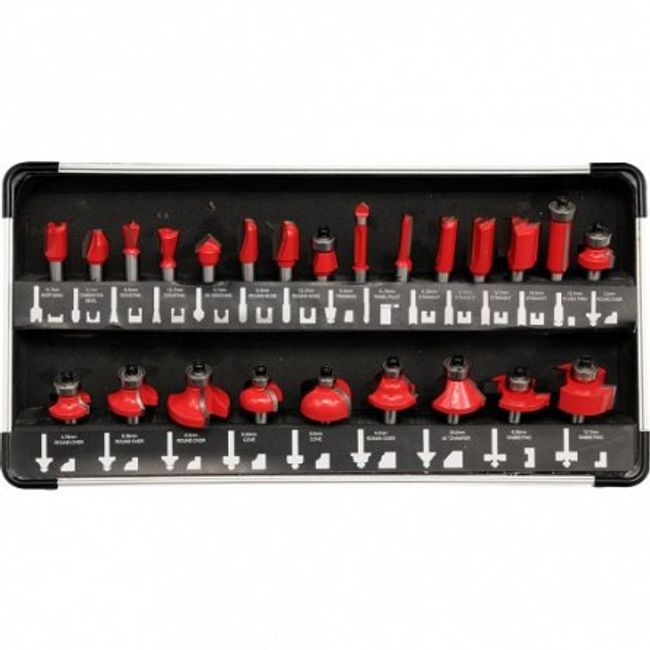 Set freze pentru lemn 25buc Yato YT-6801
