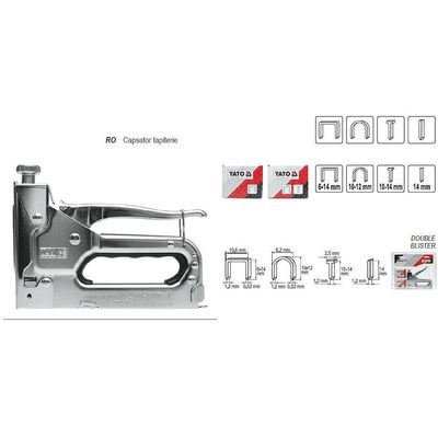 Capsator manual, Yato, YT-7000, capse 6-14mm 