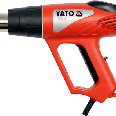 Suflanta cu aer cald, Yato YT-82291, 2000 W, cu accesorii, in valiza