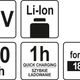 Acumulator Yato YT-828461, Li-Ion, 18 V, 2 Ah