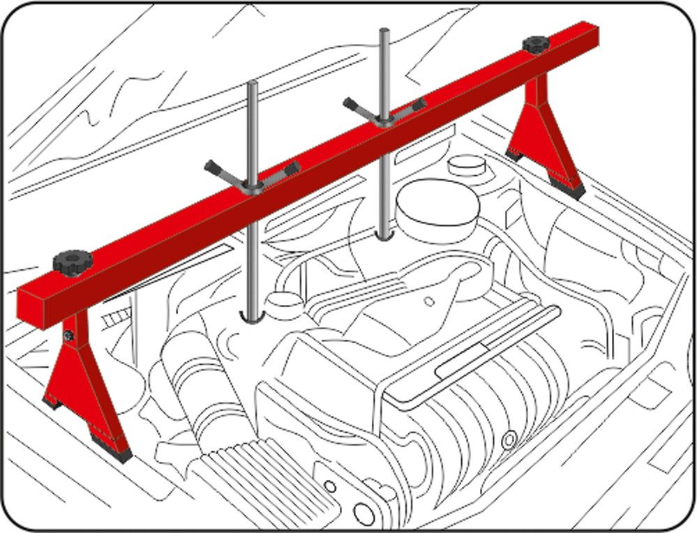 Suport Ridicare Motor Maxim 500 KG, Yato YT-55568 - YT-55568