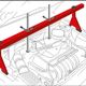 Suport Ridicare Motor Maxim 500 KG, Yato YT-55568
