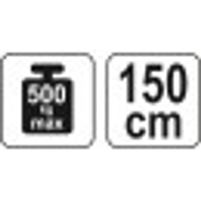 Suport Ridicare Motor Maxim 500 KG, Yato YT-55568