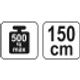 Suport Ridicare Motor Maxim 500 KG, Yato YT-55568