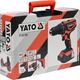 Masina de gaurit si insurubat, Yato YT-82782, cu 1 acumulator, 18 V, 2 Ah, Li-Ion
