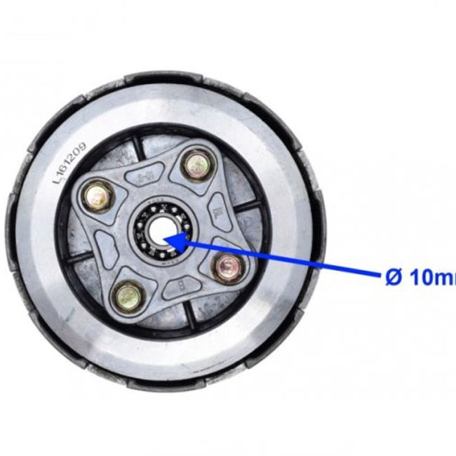Ambreiaj moto complet Cross 140cc (coroana 67 dinti) XY140