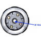 Ambreiaj moto complet Cross 140cc (coroana 67 dinti) XY140