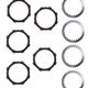 Kit discuri ambreiaj ATV / Cross YX140, 140cc