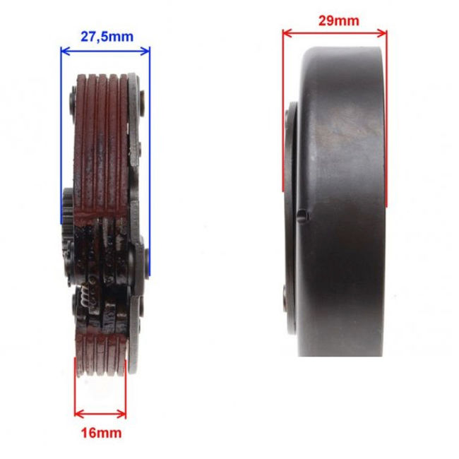 Ambreiaj automat ATV 110cc (complet)
