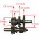 Set grup pinioane cutie de viteze 50cc, 110cc, 125cc, 13.5/17mm