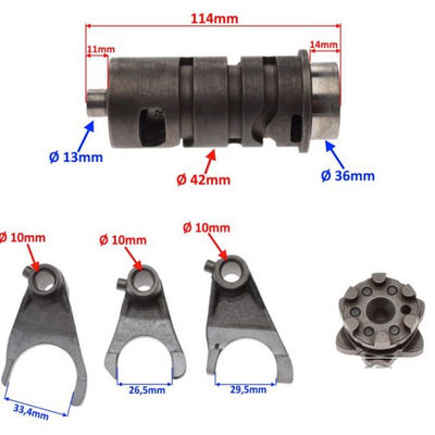 Ansamblu selector cutie viteze semiautomată ATV Bashan BS250S-5
