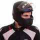 Casca flip up FGN cu ochelari de soare, negru mat