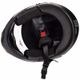 Casca flip up FGN cu ochelari de soare, negru mat