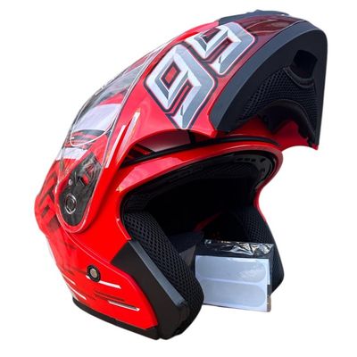Casca moto flip up cu ochelari de soare, Model Red Ant Model 969, marimea L (59-60)