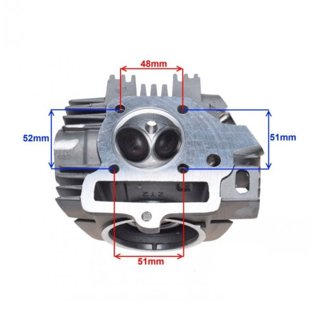 Chiulasa Atv Cross Motor XY140 55MM