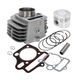 Set motor / kit cilindru Atv, Cross Lifan ZS 125cc 4T, 52.4mm, racire pe aer