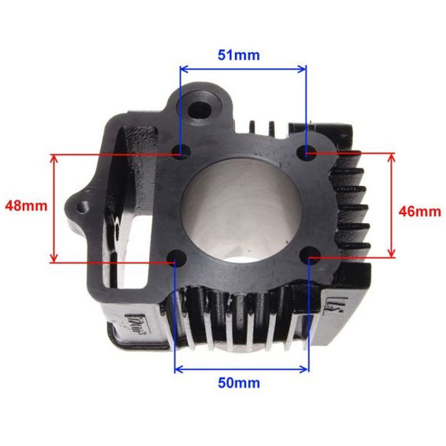 Set motor / kit cilindru Atv 70cc 4T, 47 mm, racire pe aer