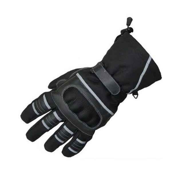 Manusi moto / ATV cu protectii pentru monturi, impermeabile, izolate termic, TITANUS, marimea S
