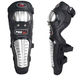 Set protectii moto, genunchere si cotiere, prindere Velcro, benzi elastice, protectie aluminiu, ventilate