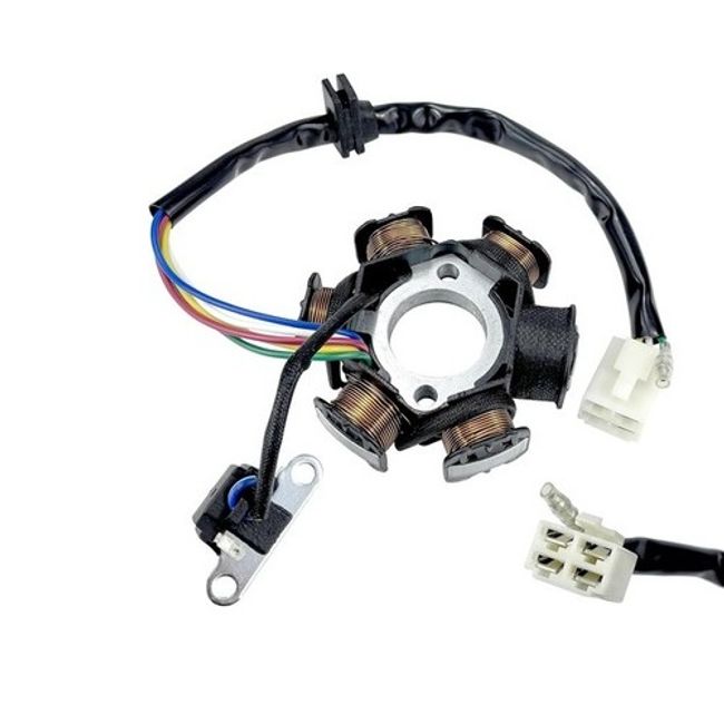 Magnetou / stator aprindere Atv 110cc - 125cc, 6 bobine, 5 fire, model 2