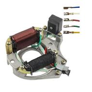 Magnetou / stator aprindere Atv 50cc - 110cc, 2 bobine si senzor de scanteie, 5 fire