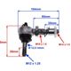 Cap de bara Atv Shineray XY150ST cu gresor
