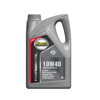 Ulei moto semi sintetic Rasch Professional 4 Timpi 10W40 1 Litru, API SM/CF