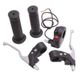 Set maneta acceleratie si manete frana Pocket Bike