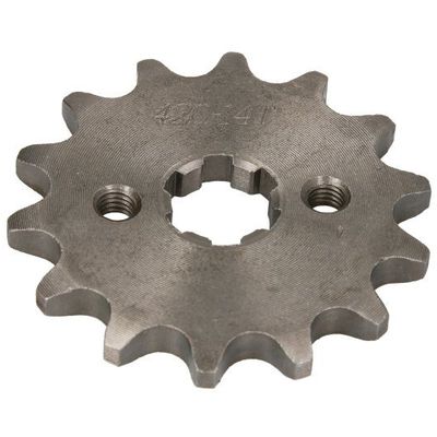 Pinion transmisie fata ATV, Motociclete, pas lant 420, 14 dinti, Interior 14/17mm