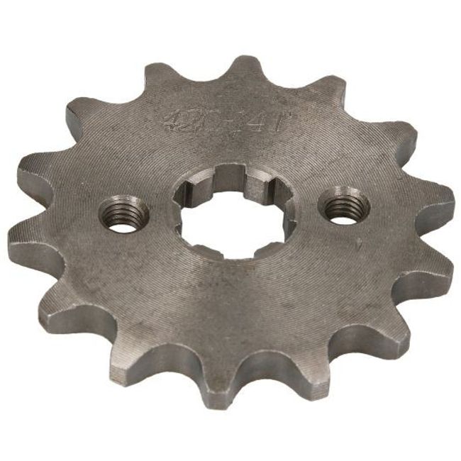 Pinion transmisie fata ATV, Motociclete, pas lant 420, 14 dinti, Interior 14/17mm