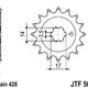 Pinion transmisie fata, pas 428, 15 dinti, Atv, motociclete, interior 14/17mm