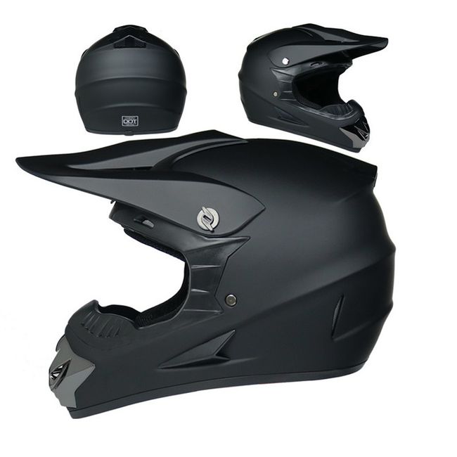 Casca cross Atv, Enduro, culoare negru mat