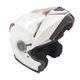 Casca moto flip up FGN cu ochelari de soare, alb lucios, marimea M (57-58)
