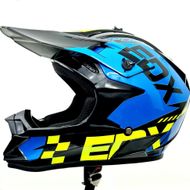 Casca Cross ATV, Enduro EDX-11, Culoare Negru, Albastru, Marimea XL (61-62)