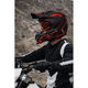 Casca cross Atv, Enduro SNON, culoare negru/rosu, marimea L (59-60)