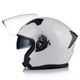 Casca moto semi-integrala, JK528 , culoare alb