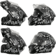Casca moto flip up, X-ONE X-3000 GT X-PEED, cu ochelari de soare, negru lucios, marimea M (57-58)