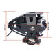 Proiector Moto LED cu Angel Eye, 10 W, tip U7