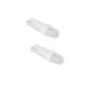 Set 2 becuri auto, t5, led, 12V, 2w, pentru bord, butoane, clima, alb