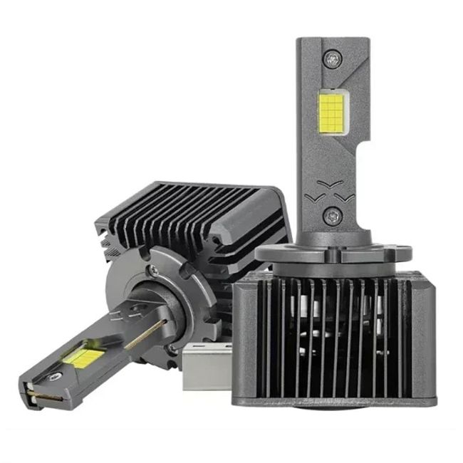 Set 2 becuri LED auto D1S, putere 180W, 23.000LM, 6000K, CANBUS, Plug & Play, +300% luminozitate