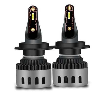 Set 2 Becuri Auto, Led H7 cu ventilator, 120w, 18000lm, IP68, 6000k, 9-32V